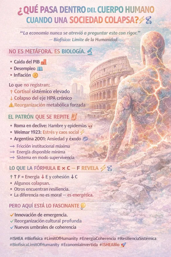 ¿Qué ocurre dentro del cuerpo humano cuando una sociedad colapsa?