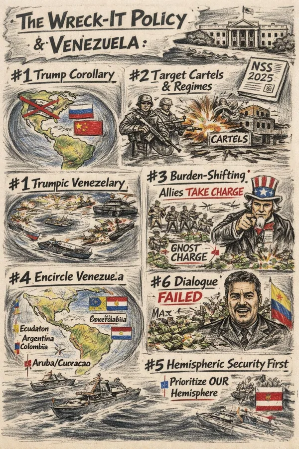 II. The "Wreck-It Policy" and Venezuela: The 2025 NSS Confirms It