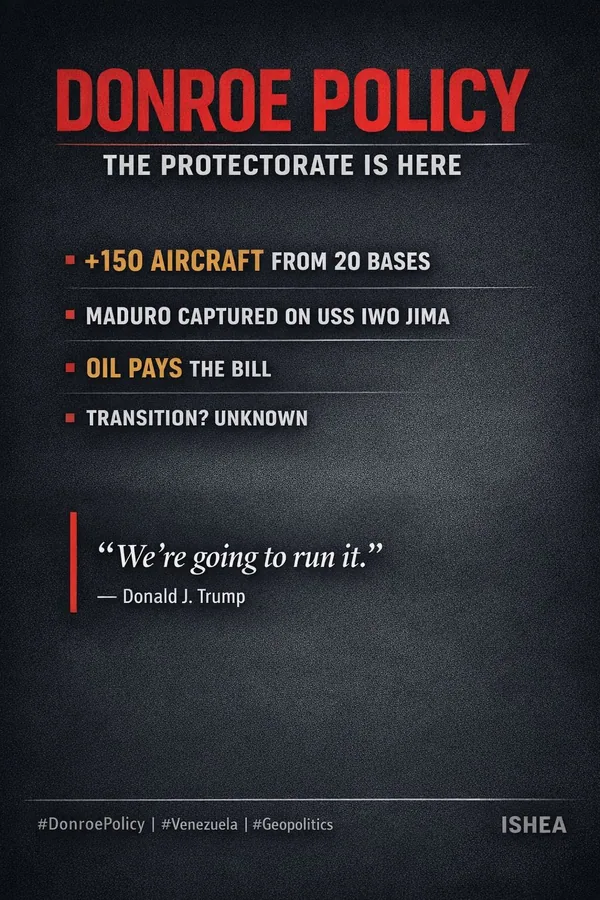 Donroe Policy: The Protectorate Is Here