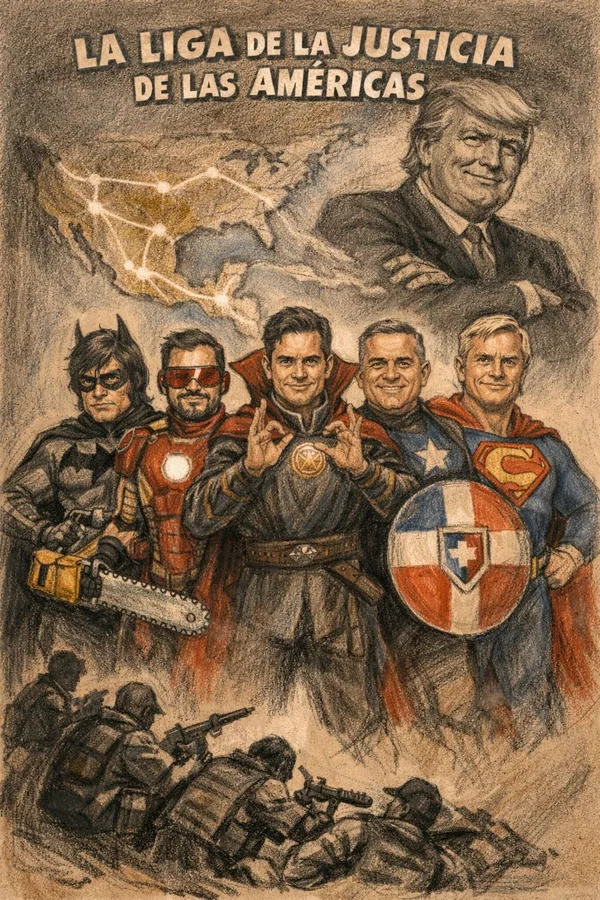 The Monroe Doctrine, Rebranded as the Justice League of the Americas