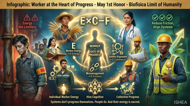 Figure 1 — WORKER AT THE HEART OF PROGRESS