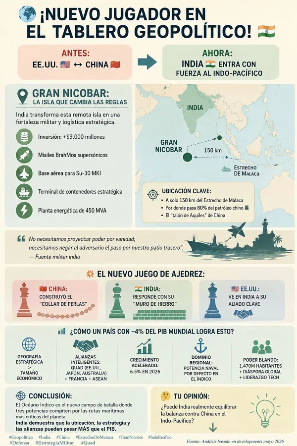 A New Player on the Geopolitical Board: India and Great Nicobar