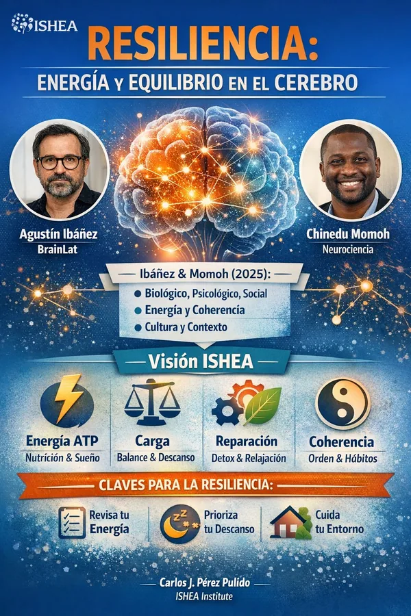 Resiliencia: Cómo mantener energía y equilibrio en tu cerebro