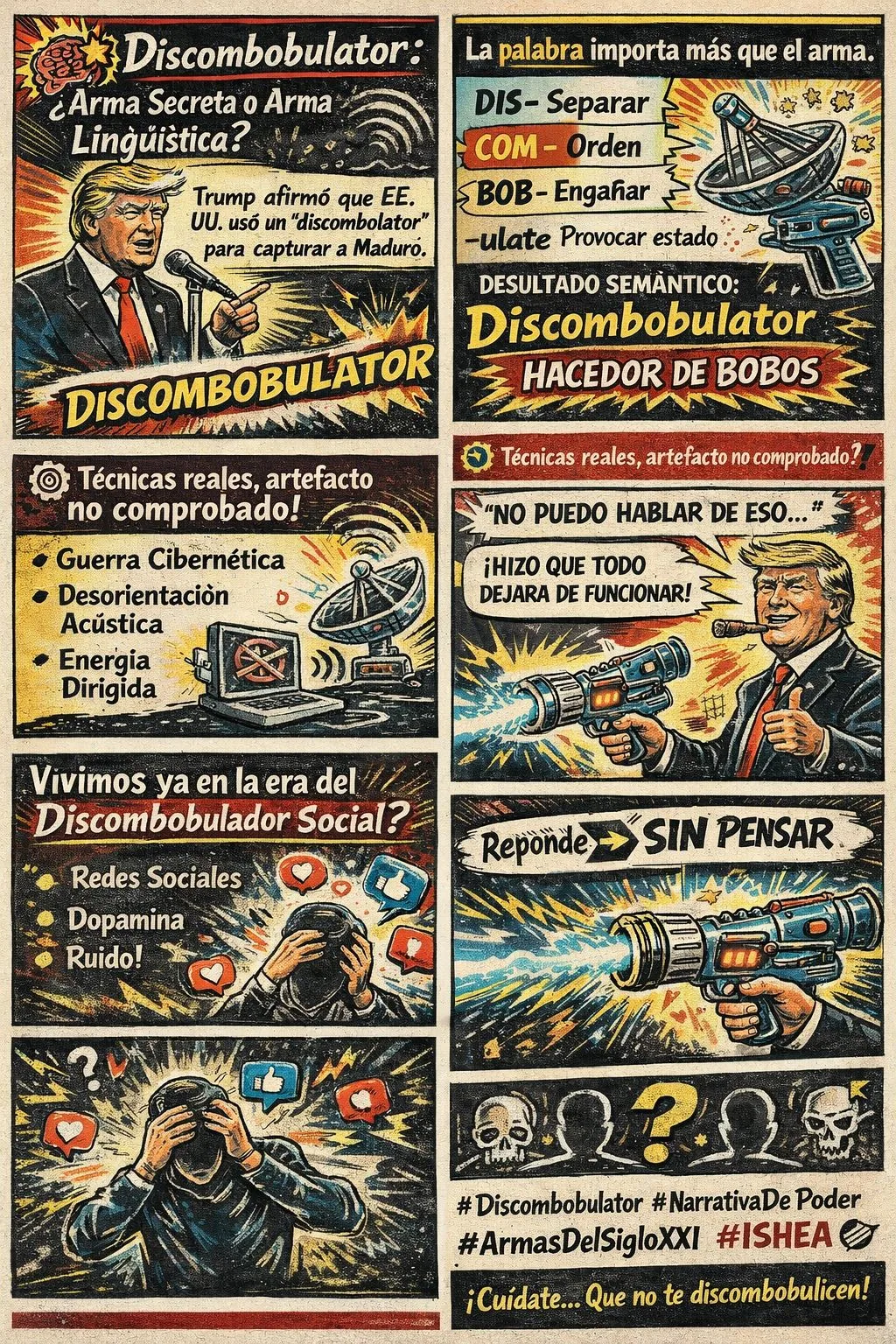 Figura 1 — Discombobulator: arma segreta o arma linguistica?