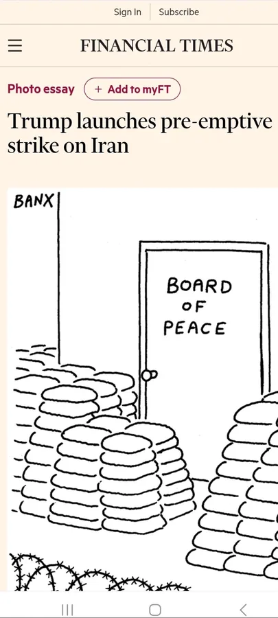 What does the Board of Peace tell us about US hegemony?
