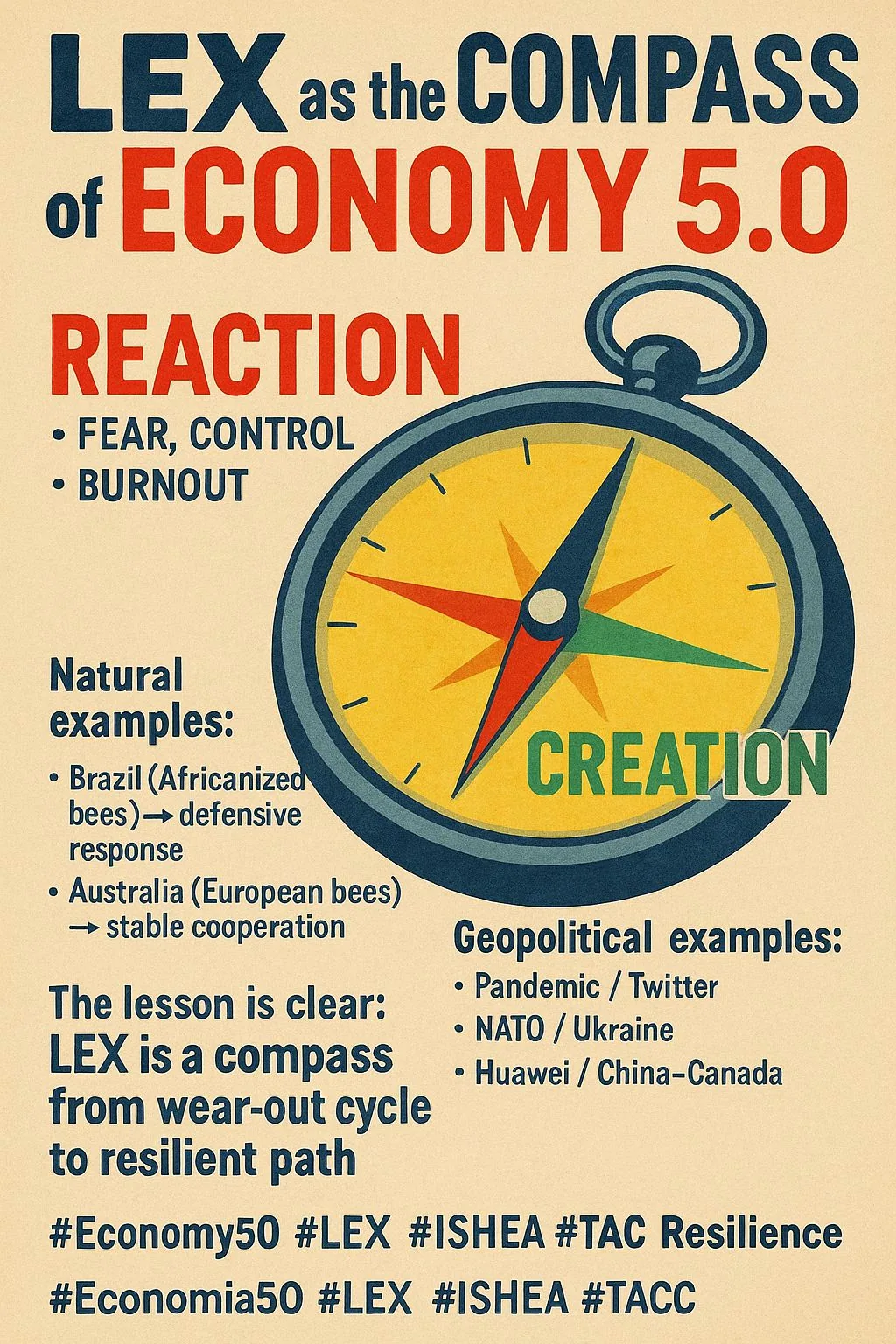 Figura 1 — LEX, la bussola dell'Economy 5.0