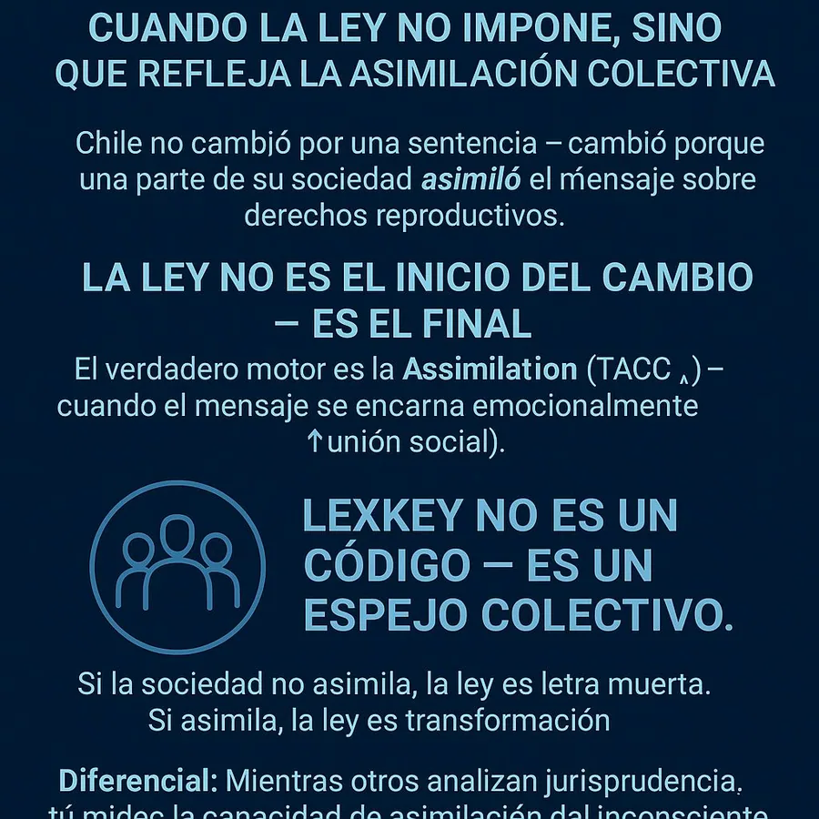 LEXKEY: when the law does not impose but reflects collective assimilation