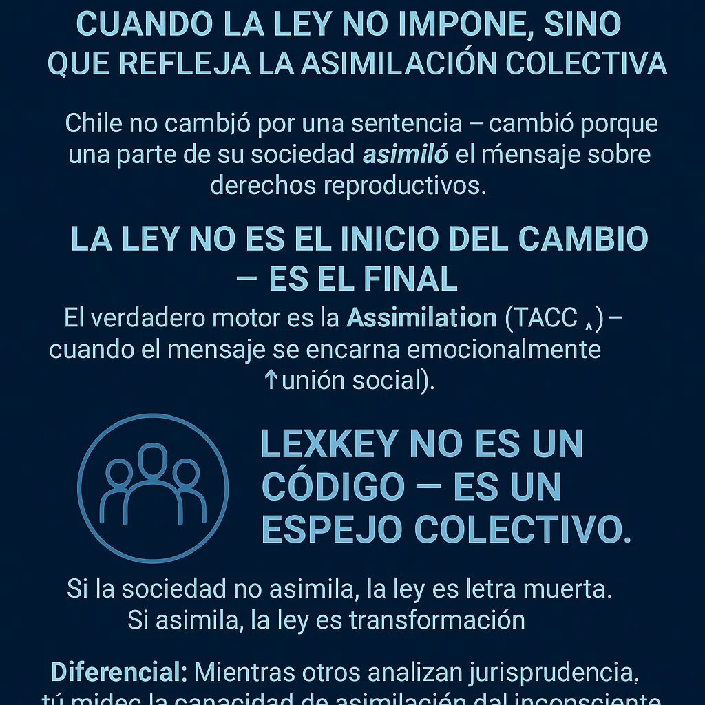 Figure 1 — LEXKEY: when the law does not impose but reflects collective assimilation