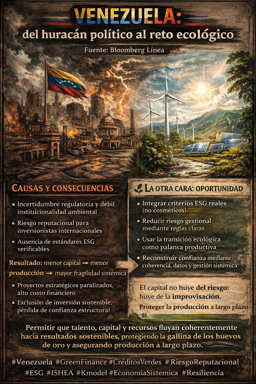 Figure 1 — Venezuela: From Political Storm to Ecological Challenge