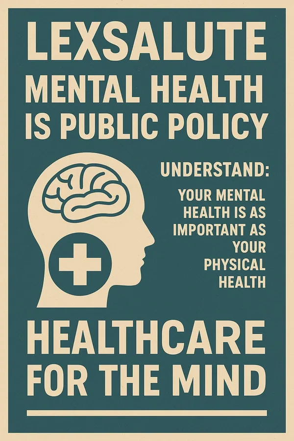 LEXSALUTE: Mental Health as Public Policy, Not a Luxury