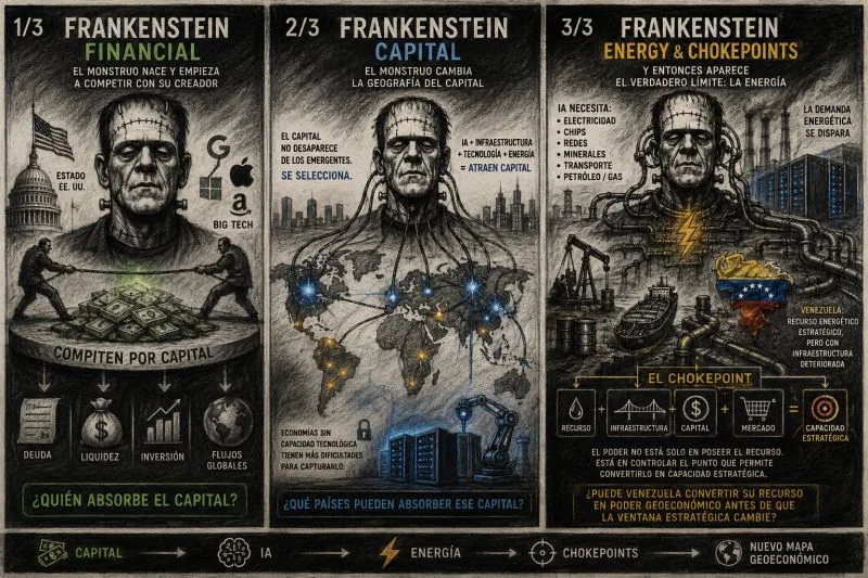 Il Frankenstein finanziario (2/3): la nuova geografia del capitale
