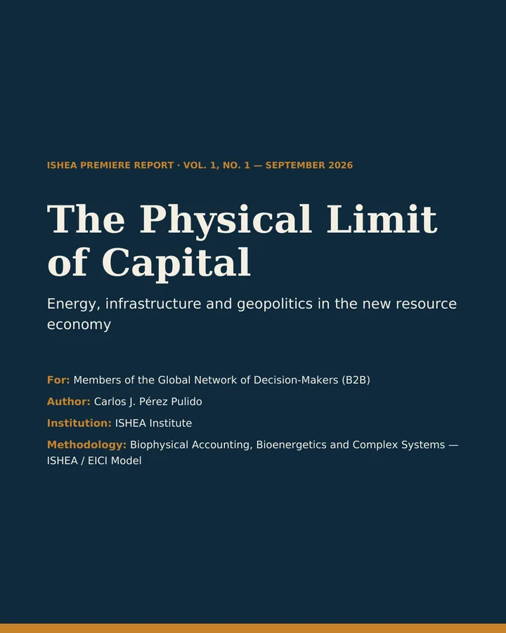 Il limite fisico del capitale: energia, infrastrutture e geopolitica